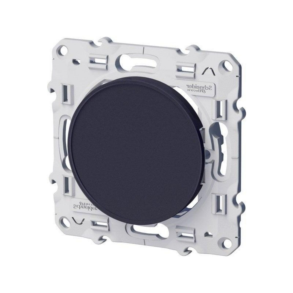 Schneider Electric Obturateur Odace, gris anthracite