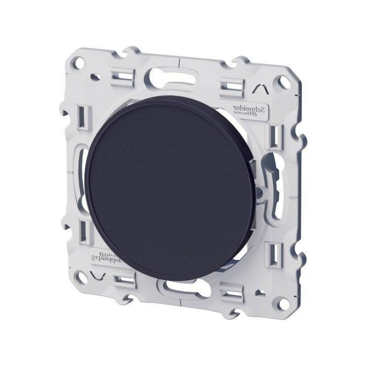 Schneider Electric Obturateur Odace, gris anthracite