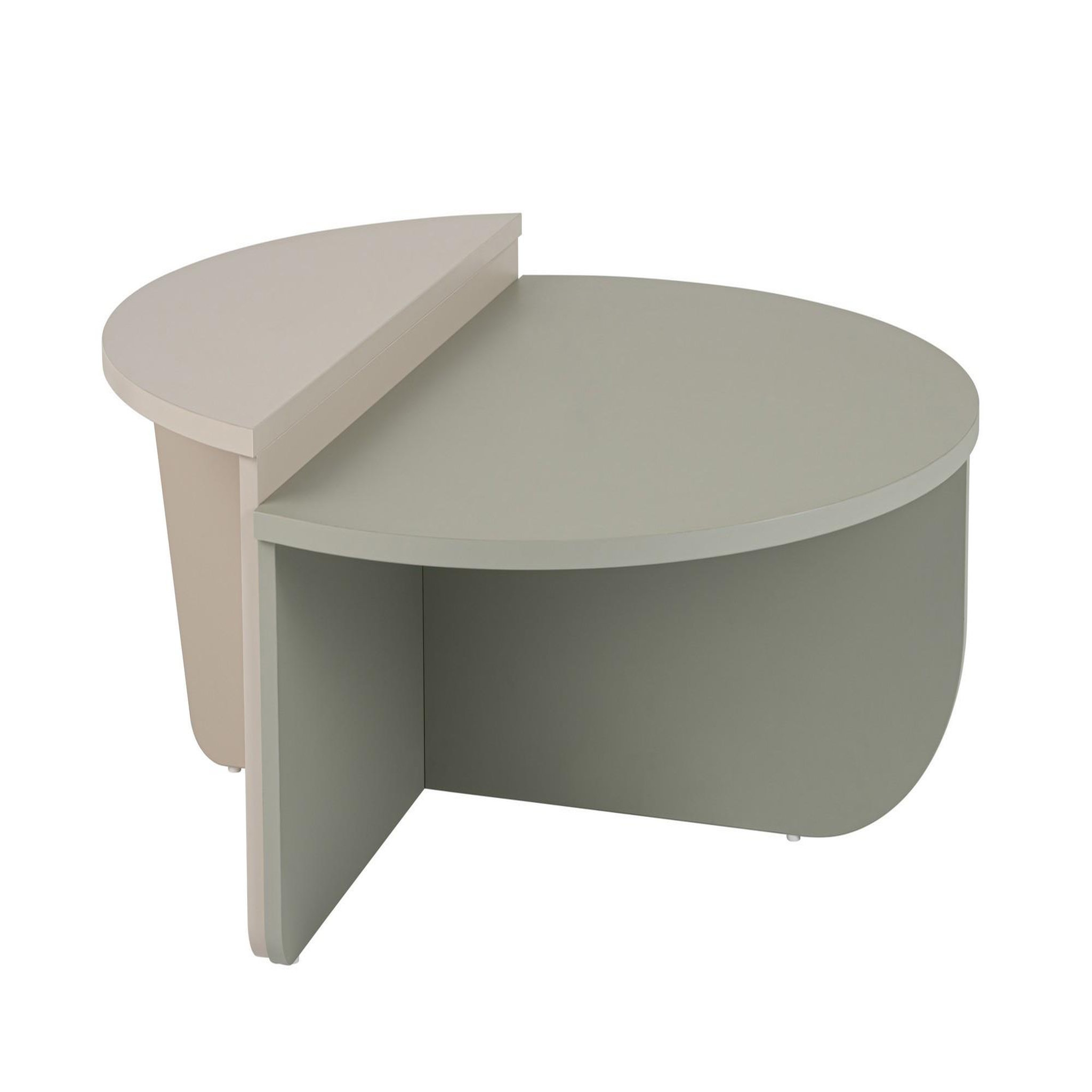Voir la diapositive 1 : Habitat et Jardin Table basse en bois  orion  90 x 60 x 30 cm - vert cendré
