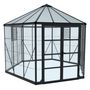 Voir la diapositive 1 : Palram Serre de jardin hexagonale 8.6m² gris - 705239