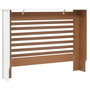 Voir la diapositive 4 : VIDAXL Cache-radiateur Blanc 112x19x81,5 cm MDF