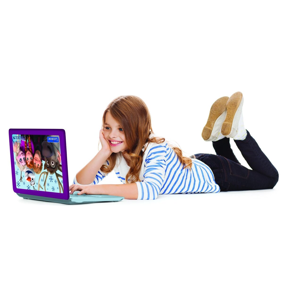 Lexibook Ordinateur portable éducatif bilingue Frozen (EN/ES)