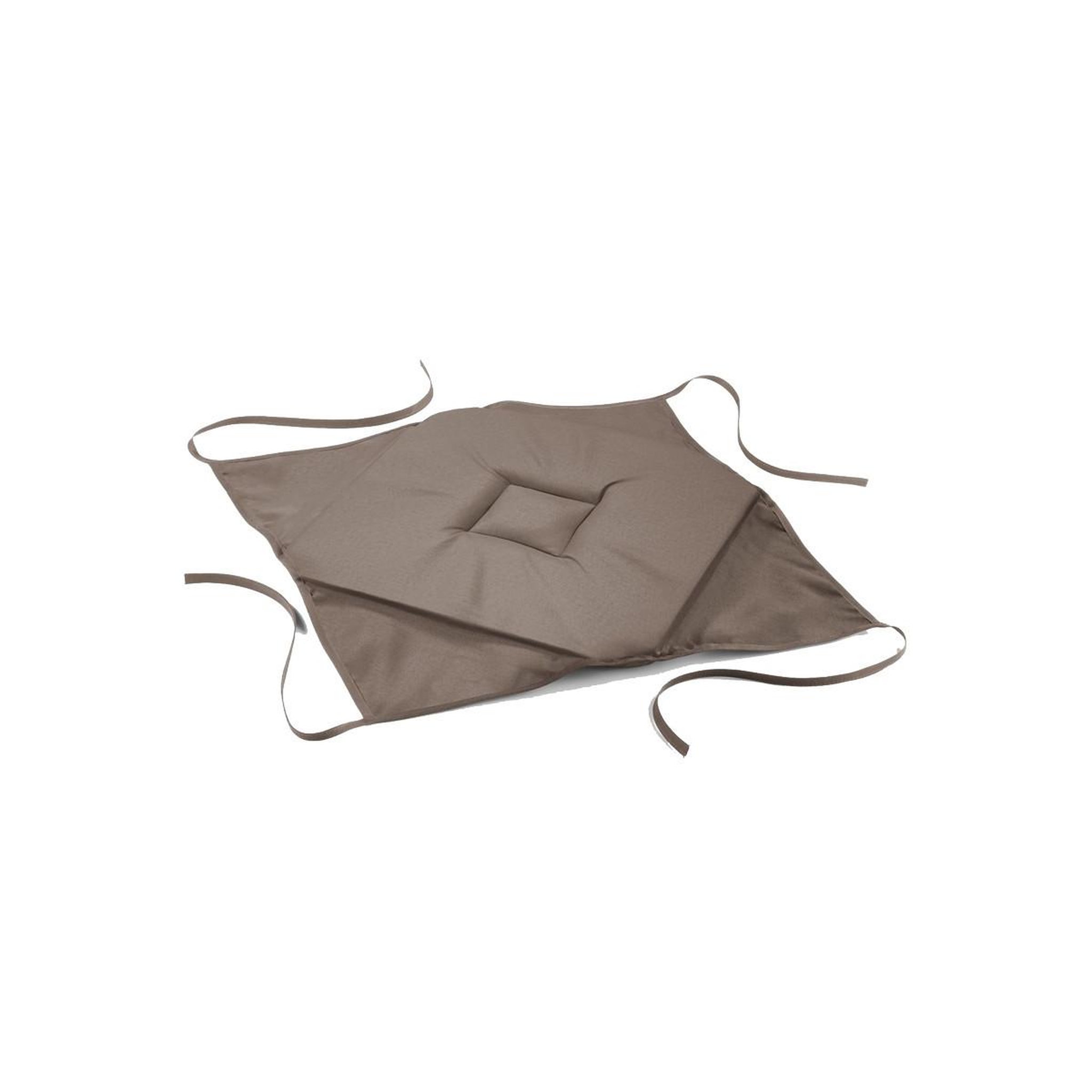 Douceur d'Intérieur Galette de Chaise  Essentiel  40x40cm Taupe