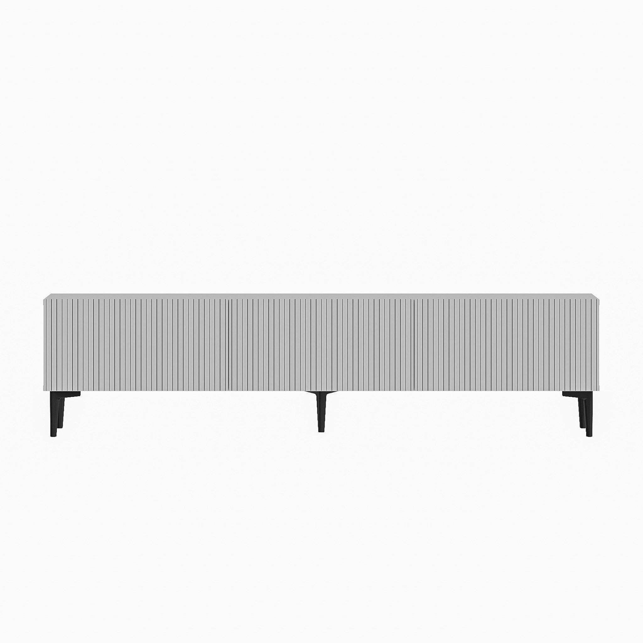 Habitat et Jardin Meuble tv en bois  oscar  - 180 x 31 x 45 cm - blanc
