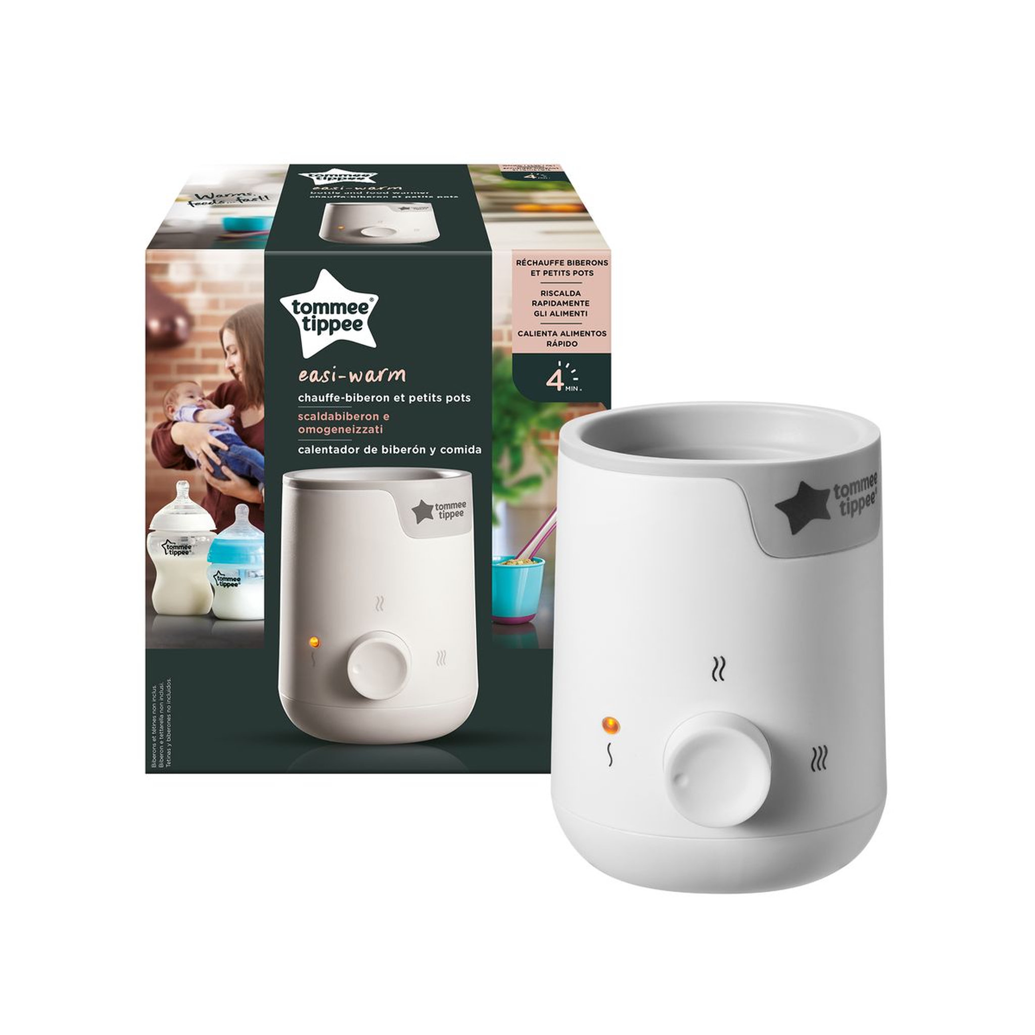 TOMMEE TIPPEE Chauffe biberon électrique blanc Easy Warm