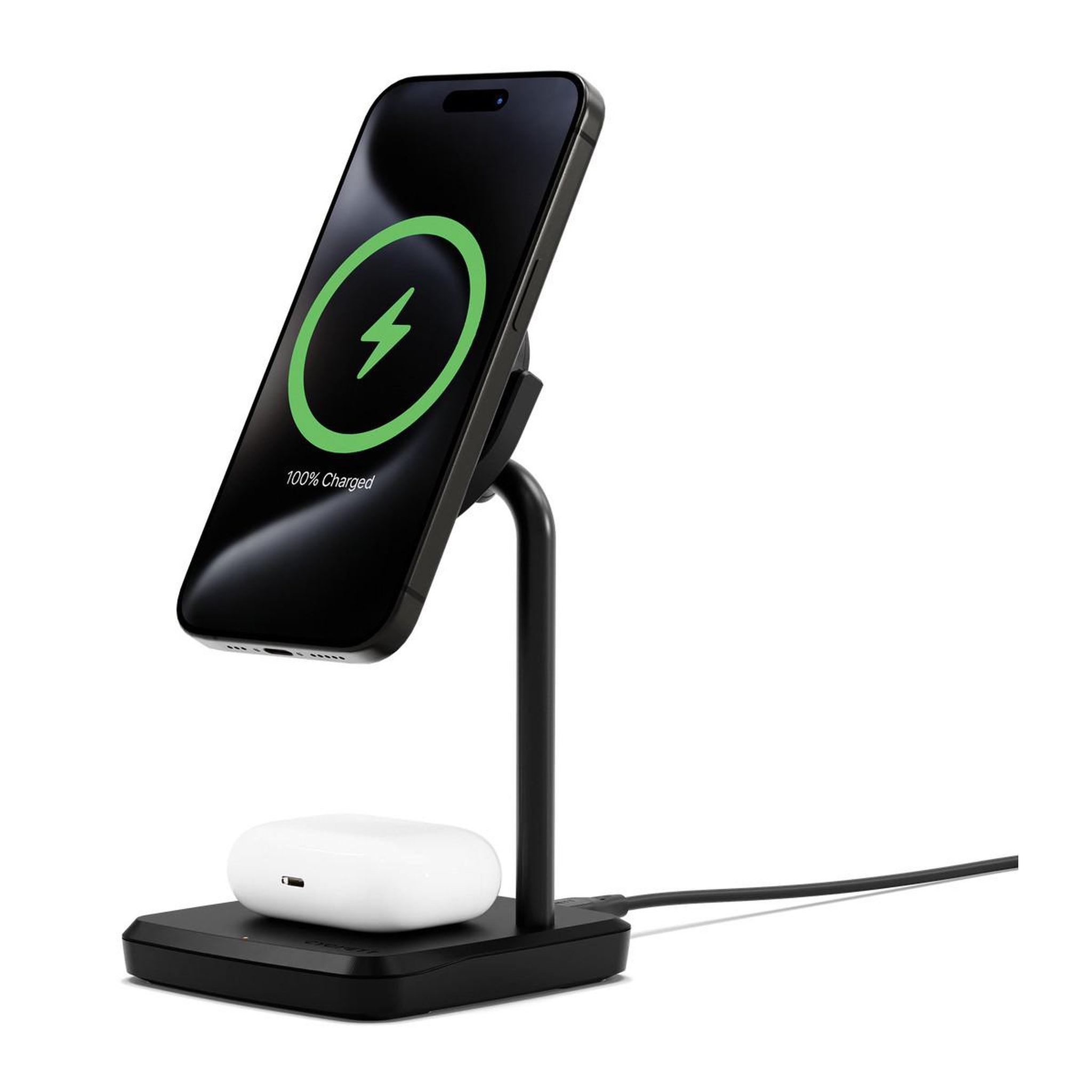 CYGNETT Cygnett CY5098BUNCP chargeur d'appareils mobiles Casques, Casque, Smartphone Noir USB Recharge sans fil Charge rapide Intérieure
