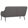 Voir la diapositive 5 : VIDAXL Banc Gris 110x76x80 cm Similicuir