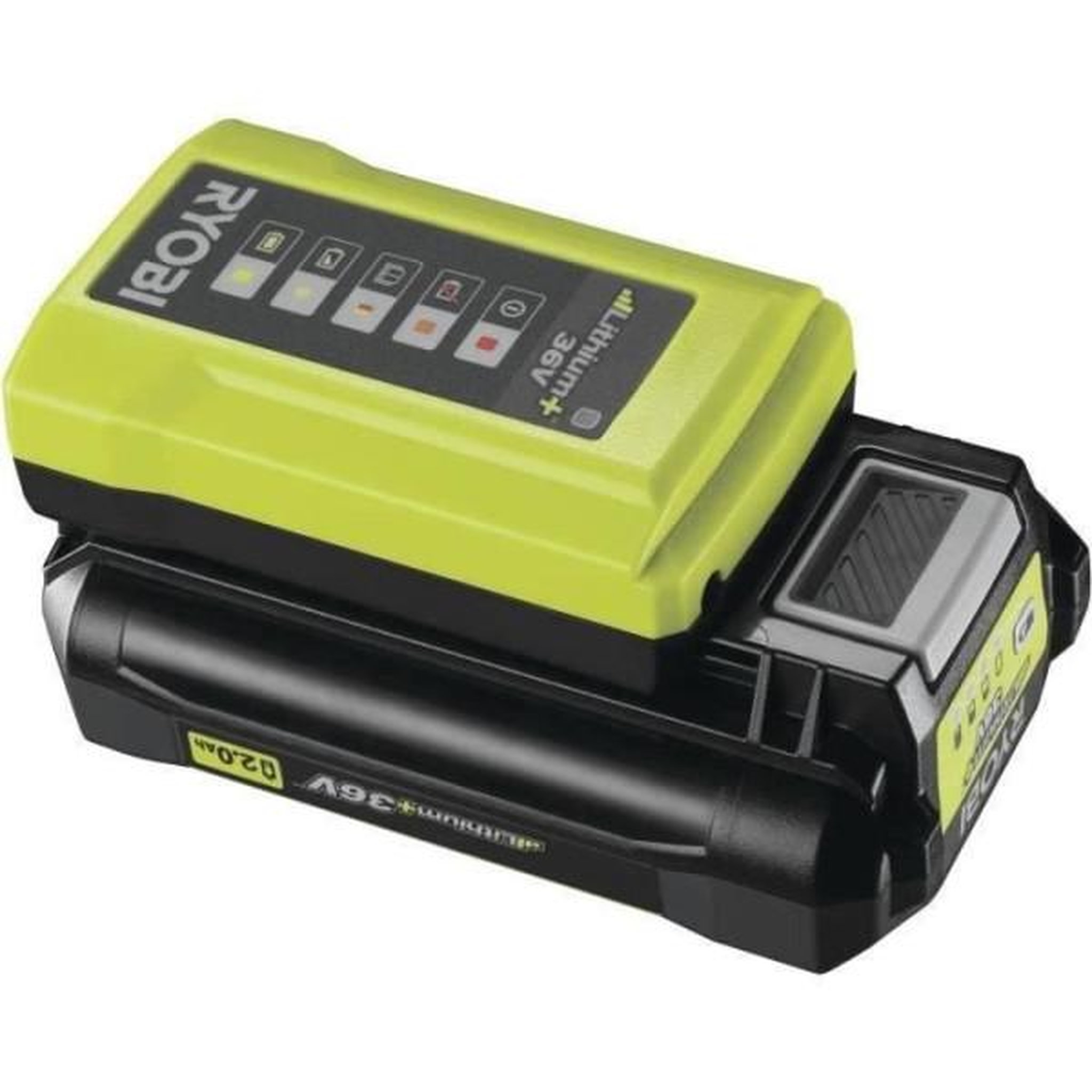 Voir la diapositive 2 : Ryobi Ryobi - 1 batterie lithium+ 36v maxpower 2,0 ah et 1 chargeur standard 1,7 a - ry36bc17a-120