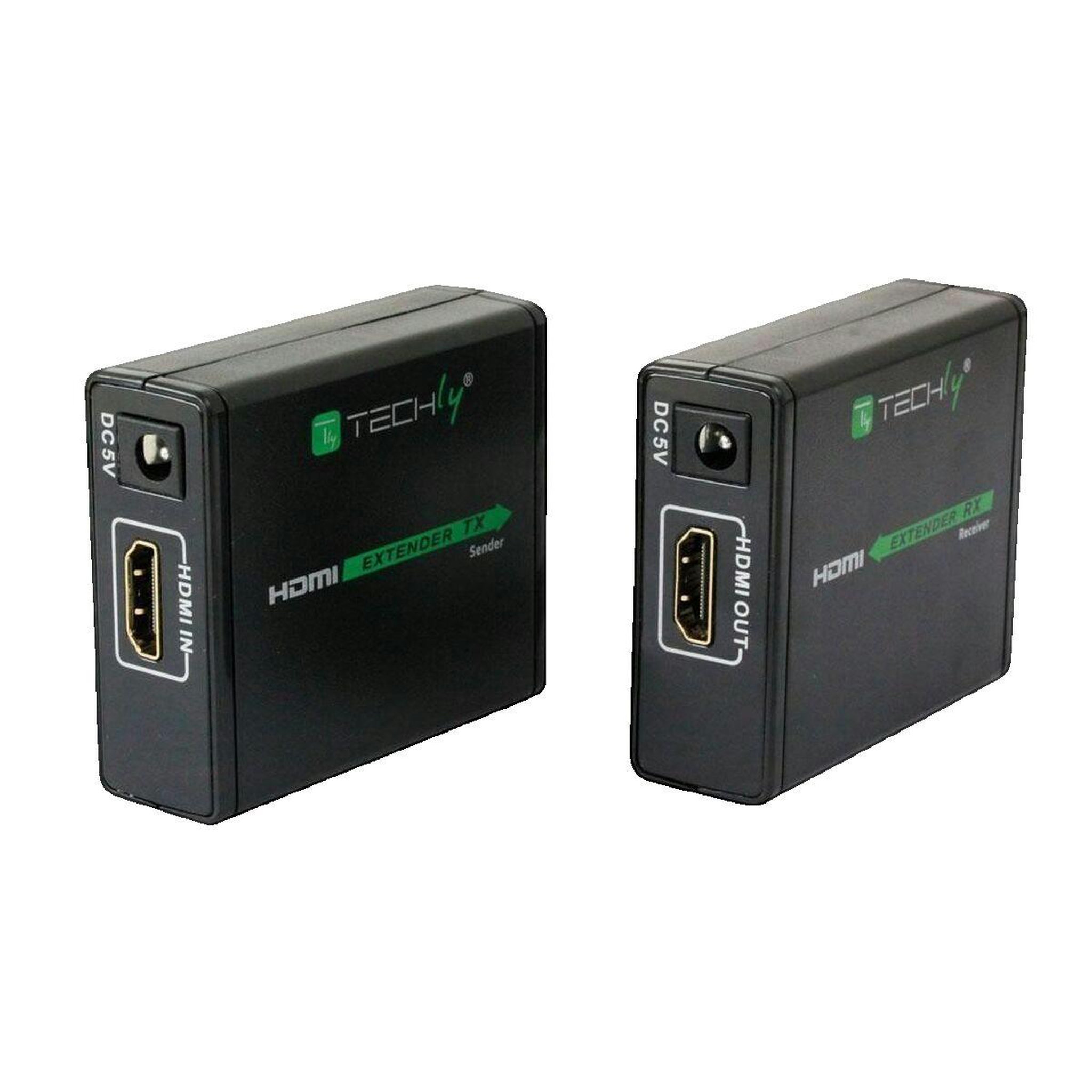 Voir la diapositive 2 : TECHLY Émetteur et récepteur AV HDMI Techly Full HD 60m