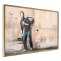 Paris Prix Affiche Murale Encadrée  Banksy The Son 