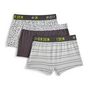 Voir la diapositive 2 : IN EXTENSO Lot de 3 boxers fantaisies garçon