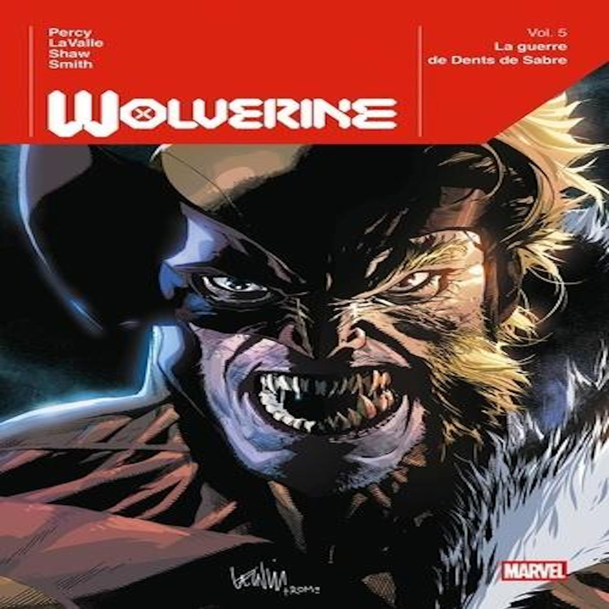 WOLVERINE TOME 5 : LA GUERRE DE DENTS DE SABRE, Percy Benjamin