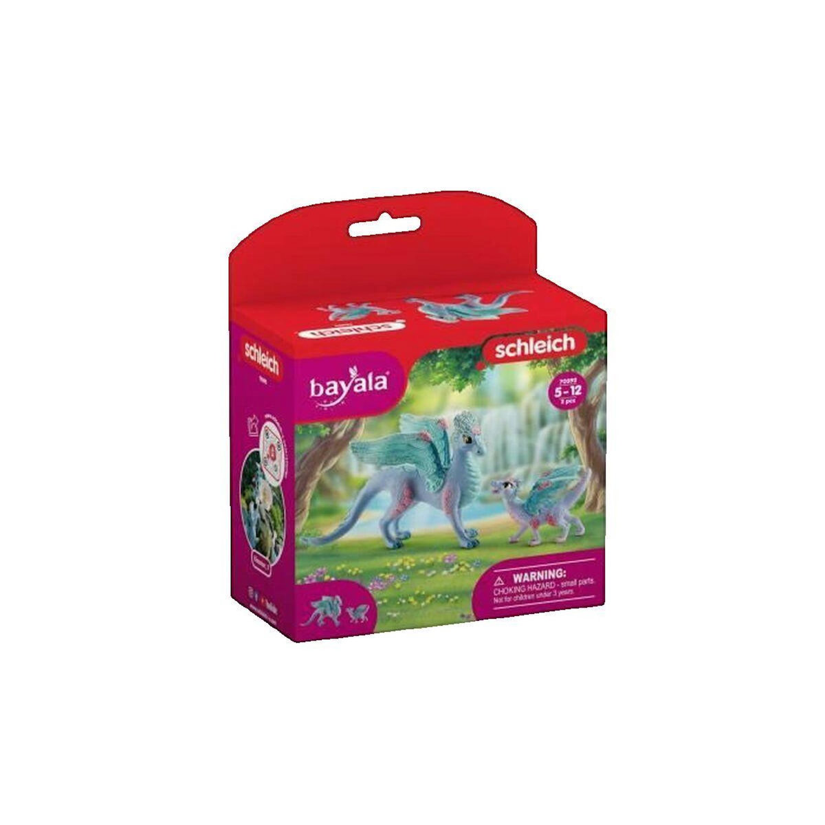 Schleich Figurine Schleich Dragon aux fleurs coloré