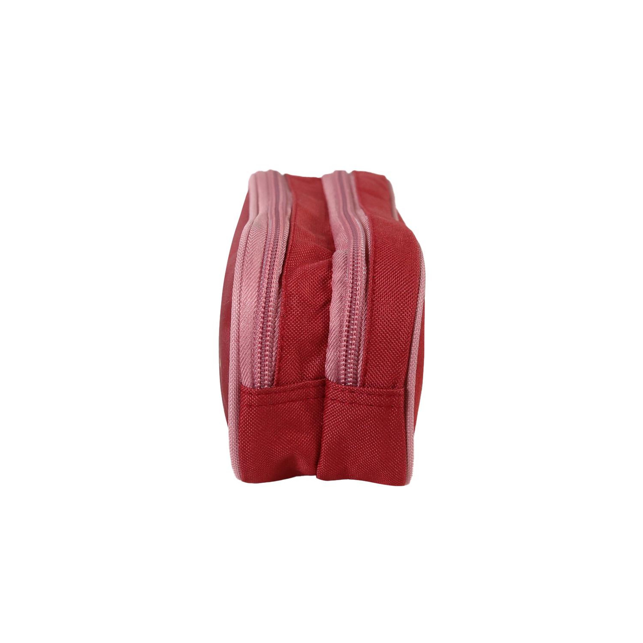 Voir la diapositive 5 : Bagtrotter Bagtrotter Trousse scolaire 2 compartiments Cybel Rose