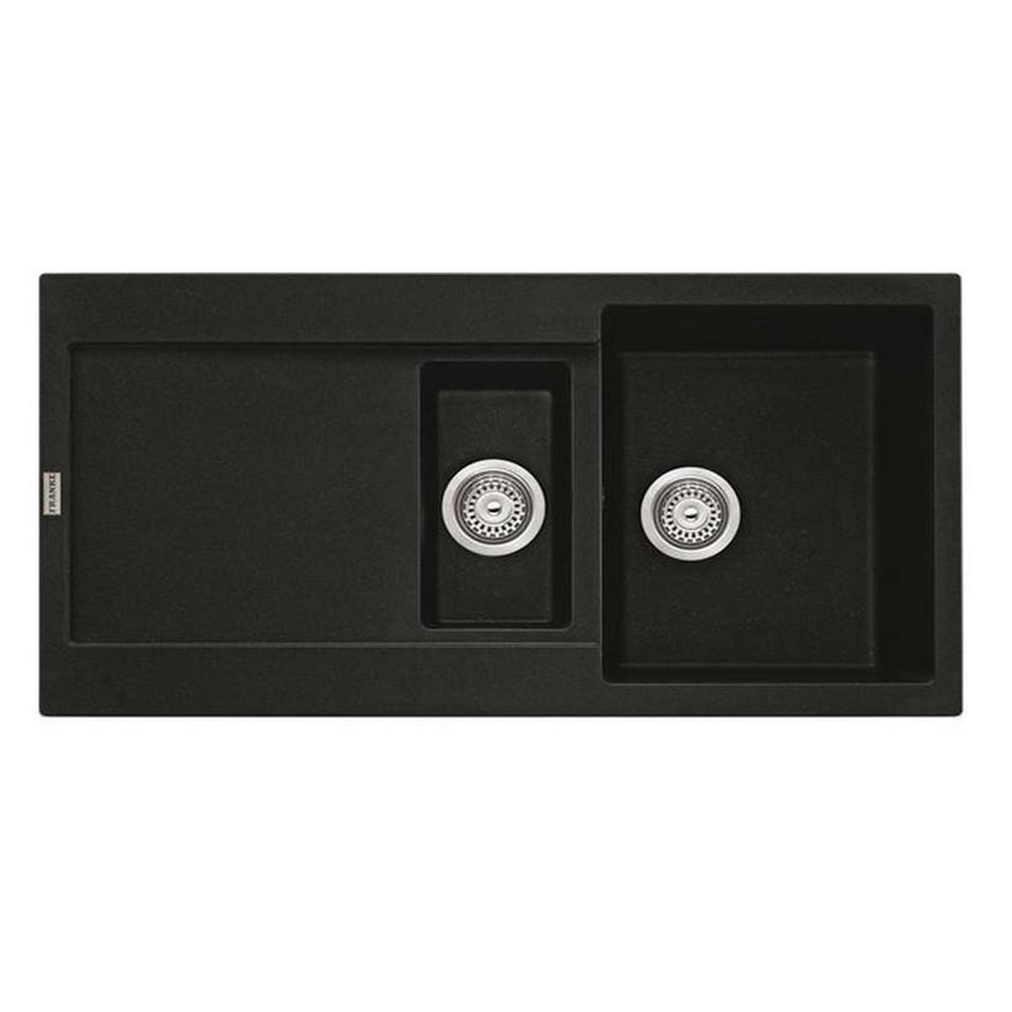 franke Evier à encastrer 60cm onyx avec siphon - 459464