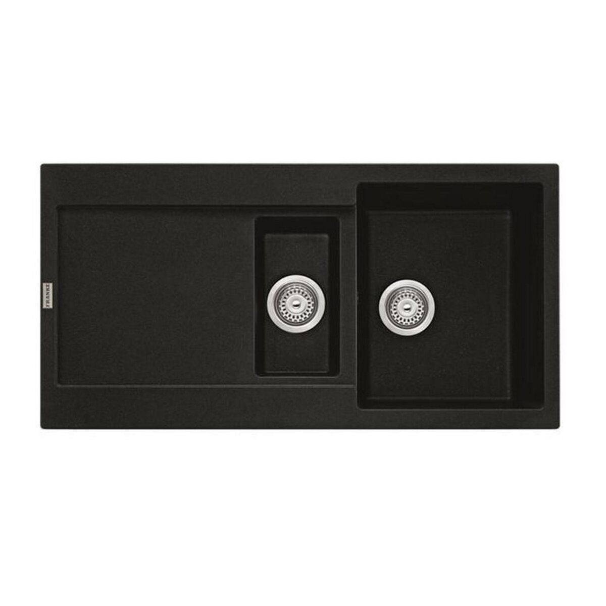 franke Evier à encastrer 60cm onyx avec siphon - 459464