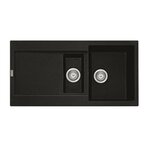 franke Evier à encastrer 60cm onyx avec siphon - 459464