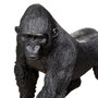 Voir la diapositive 2 : ATMOSPHERA Statuette Déco  Gorille en Mouvement  22cm Noir