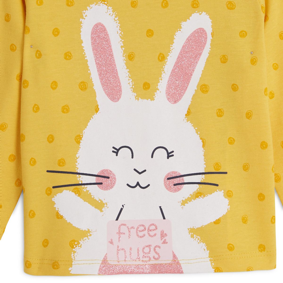 INEXTENSO T-shirt manches longues lapin bébé fille