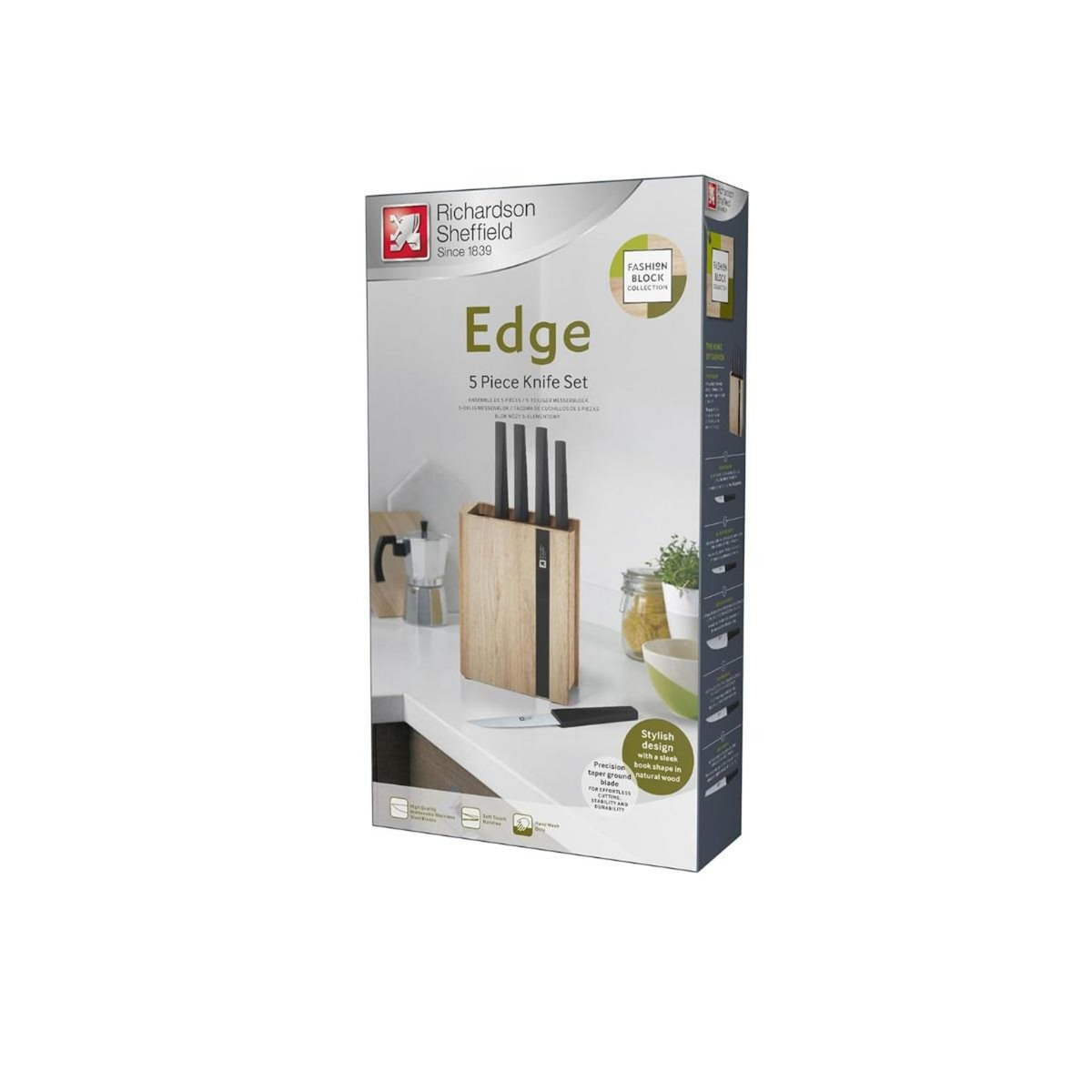 RICHARDSON SHEFFIELD Bloc de 5 couteaux - R310AAK498K20