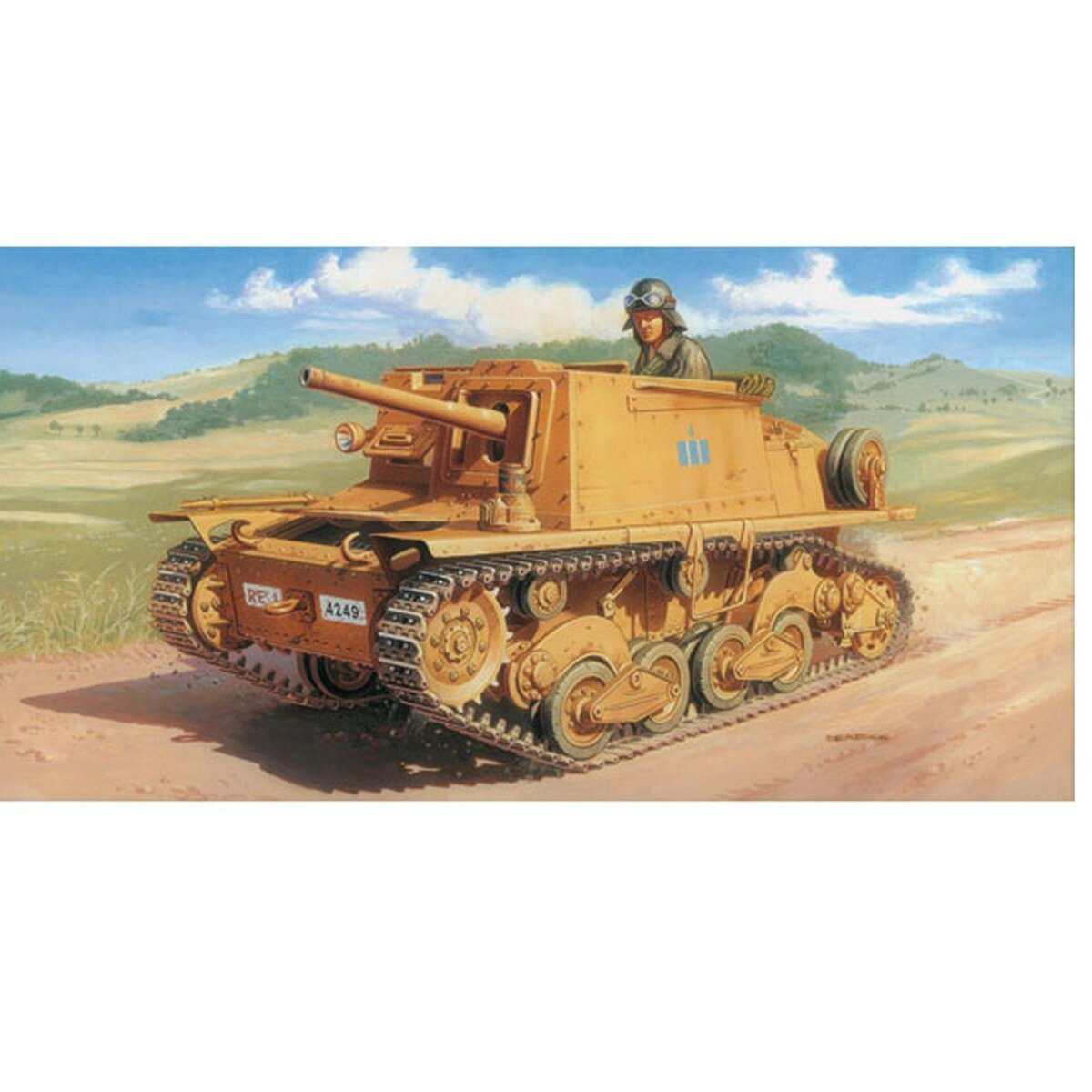 Italeri Maquette char : Semovente L40 47/32
