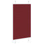 Voir la diapositive 3 : VIDAXL Store plisse rouge bordeaux 75x150 cm largeur du tissu 74,4 cm