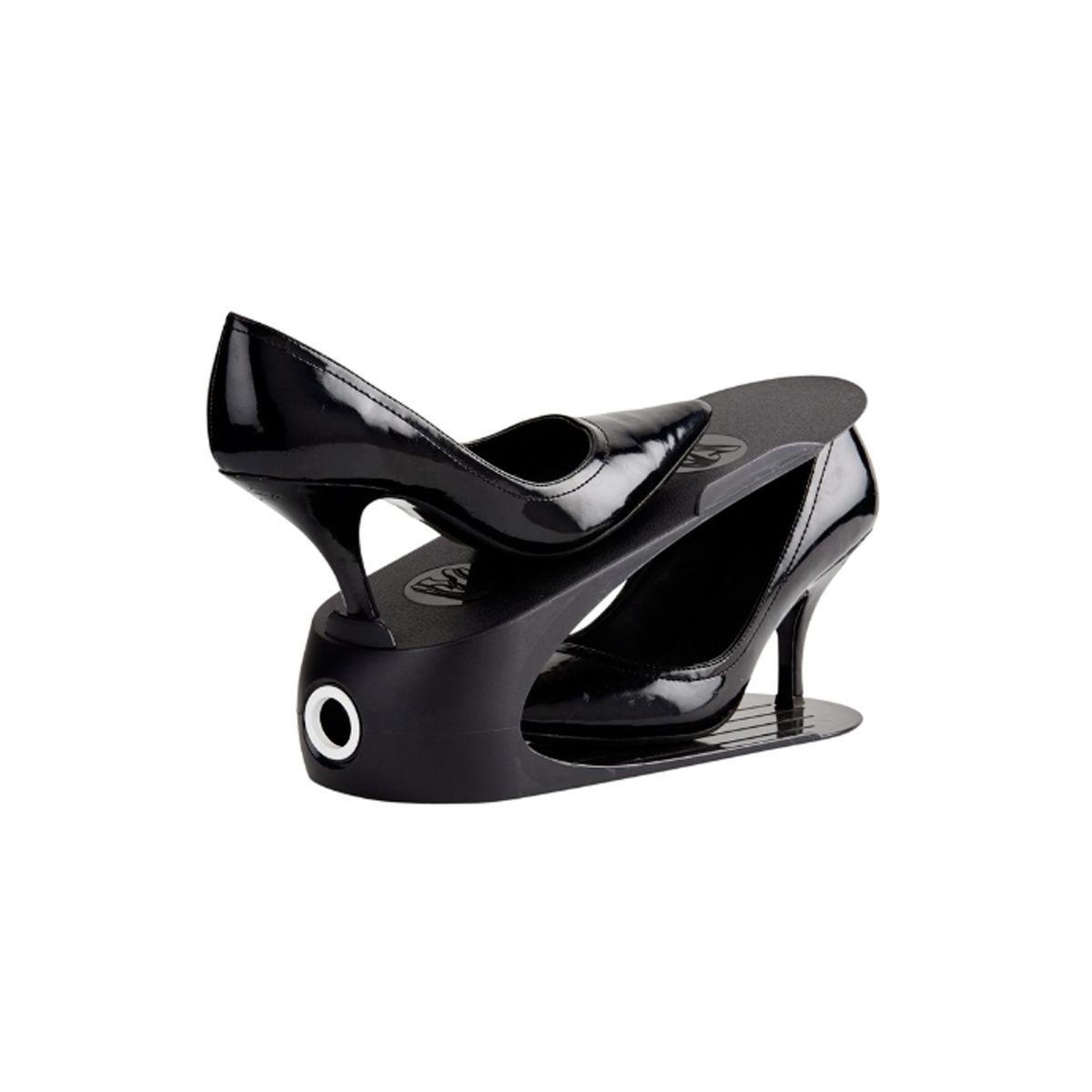 Voir la diapositive 2 : FIVE Range-chaussures compact  1 paire  29cm noir