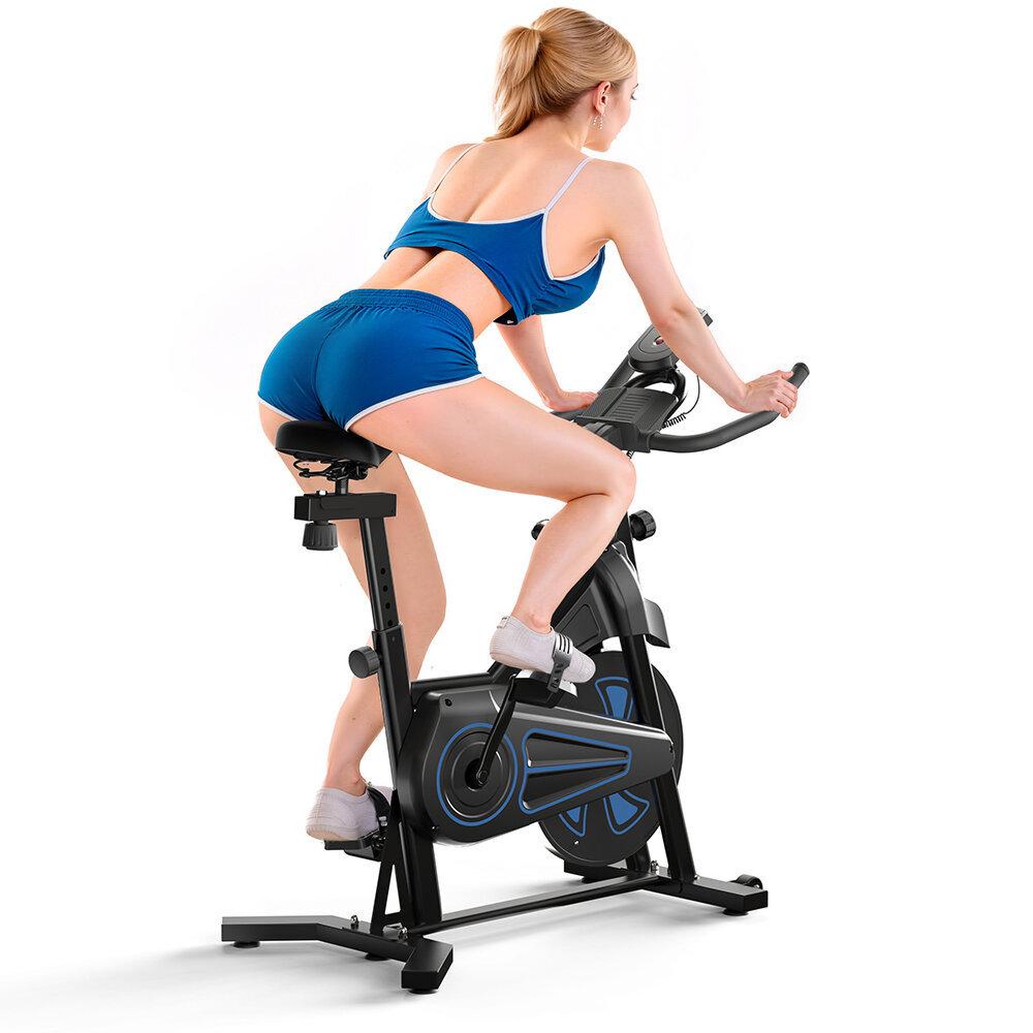 Voir la diapositive 5 : FORMILL Vélo d'exercice formill qk116c, résistance magnétique ultra-silencieuse, capacité de 130 kg