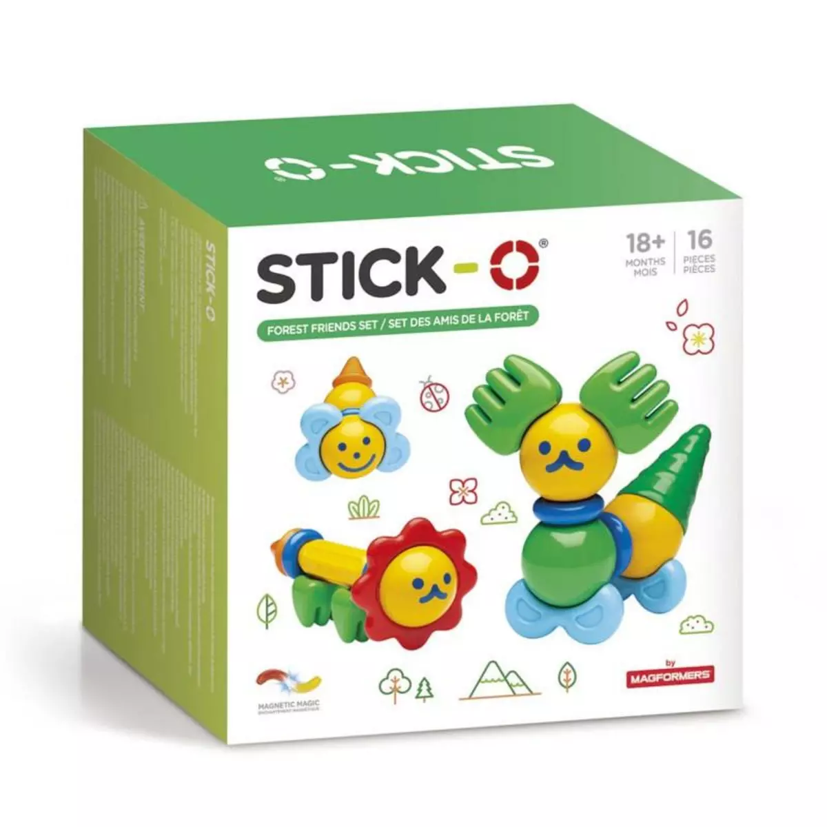 STICK-O Stick-O Forest Friends Set, 16 pcs.