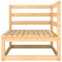 Voir la diapositive 3 : VIDAXL Canapes d'angle de jardin 2 pcs bois de pin massif