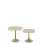 Voir la diapositive 4 : Paris Prix Lot de 2 Tables d'Appoint de Jardin  Erika  49cm Ivoire