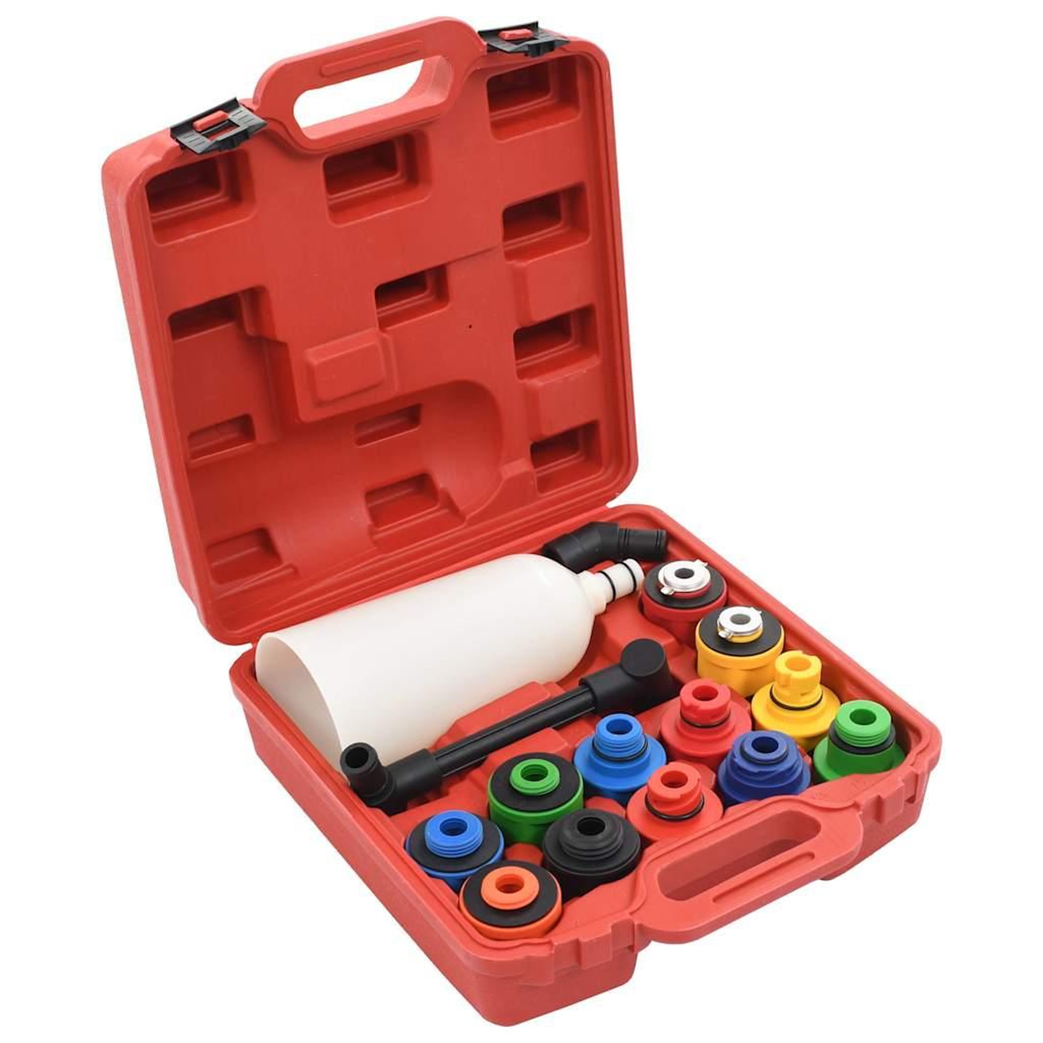 Voir la diapositive 1 : VIDAXL Jeu de remplisseurs d'huile moteur 15 pcs