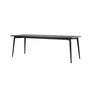 Voir la diapositive 6 : Paris Prix Table à Manger Design  Ellis  230cm Noir