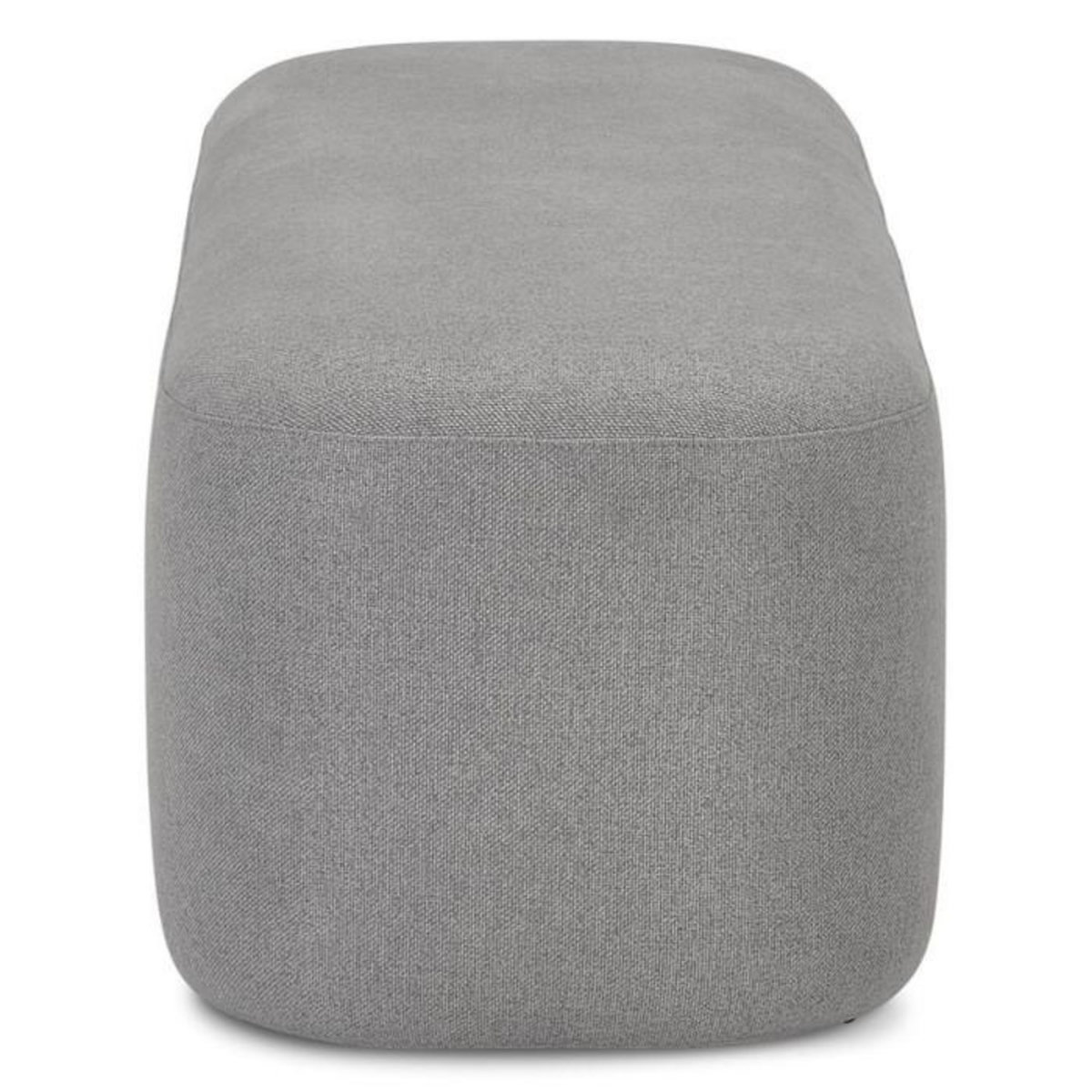 Paris Prix Pouf Design  Rivolta  120cm Gris Foncé