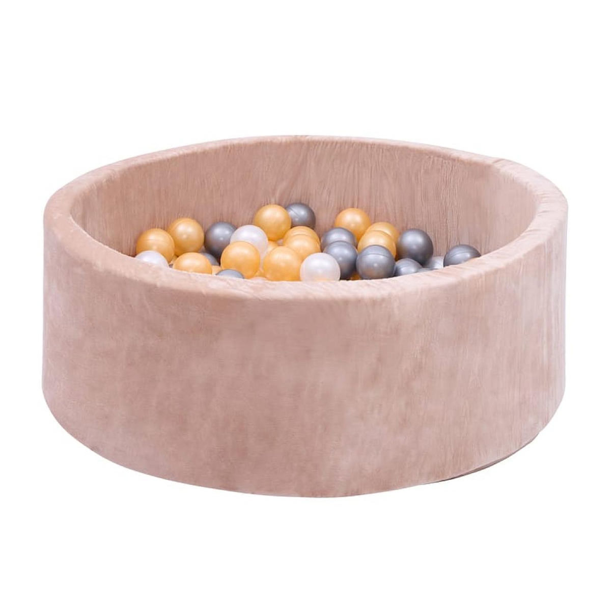 Sunny Piscine à balles Boaz 300 balles velours beige