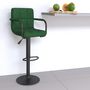 Voir la diapositive 1 : VIDAXL Tabouret de bar Vert fonce Velours