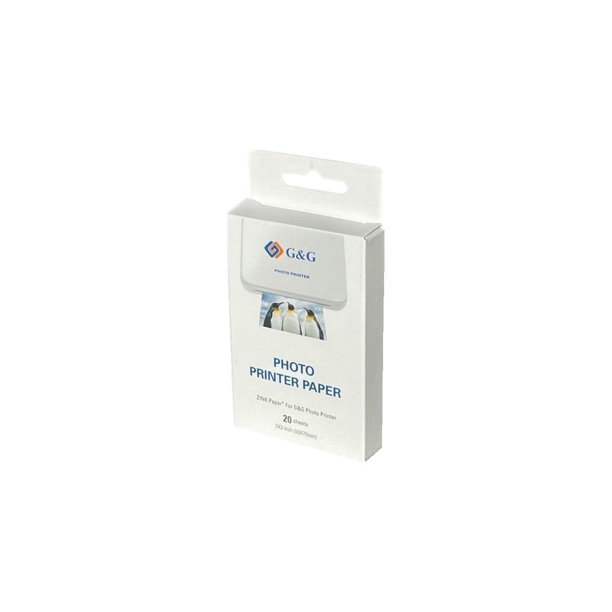 Voir la diapositive 2 : GGS Imprimante photo G&G Pocket compacte