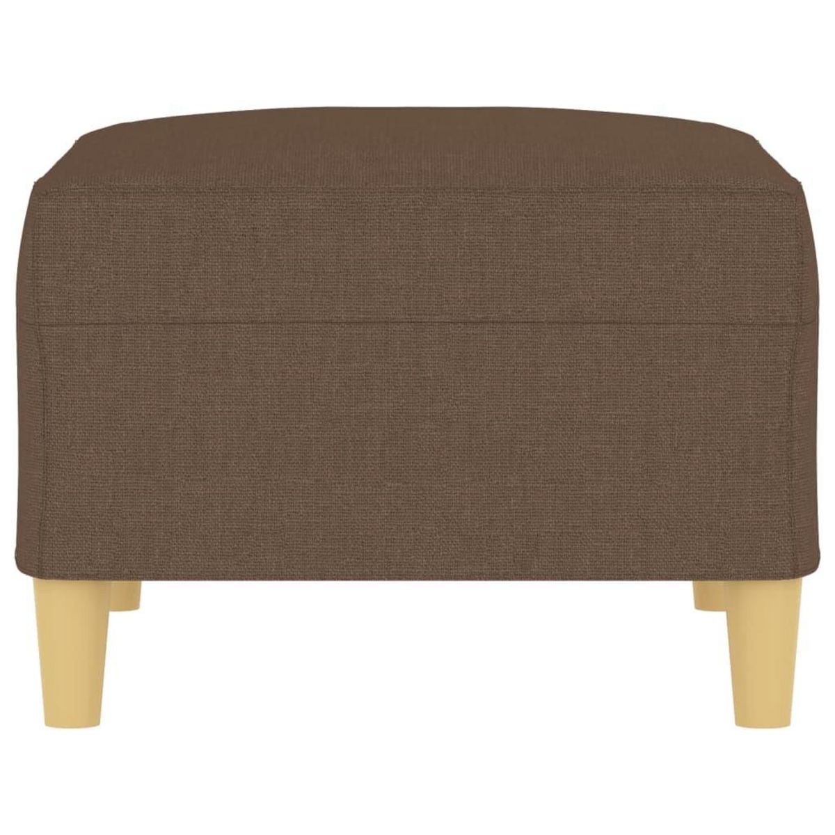 VIDAXL Repose-pied Marron 70x55x41 cm Tissu