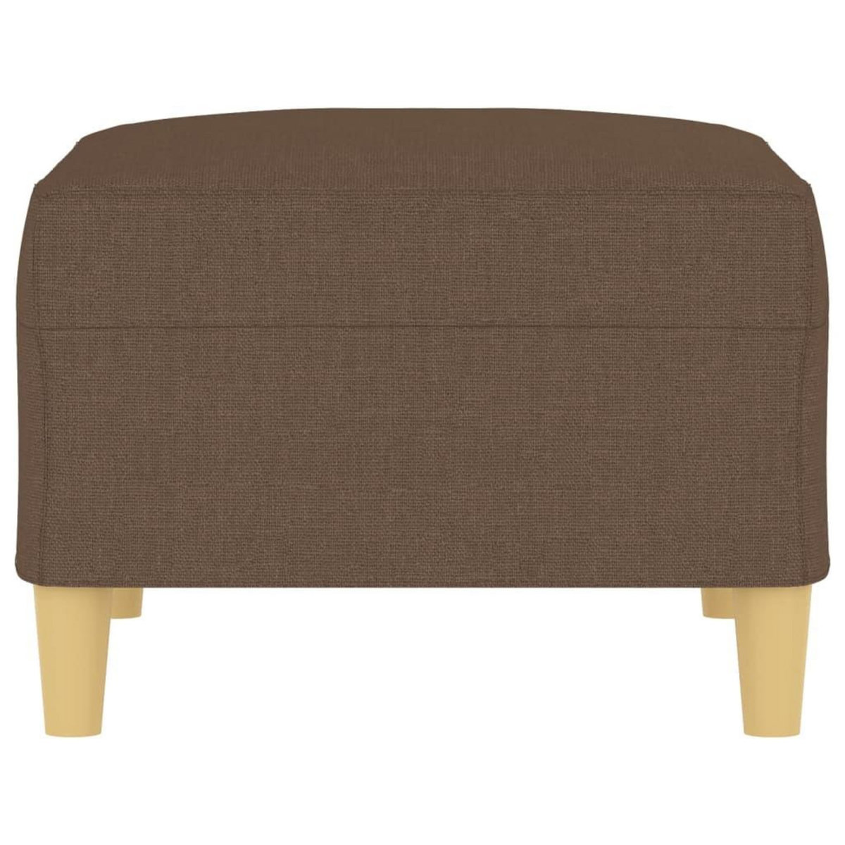 VIDAXL Repose-pied Marron 70x55x41 cm Tissu