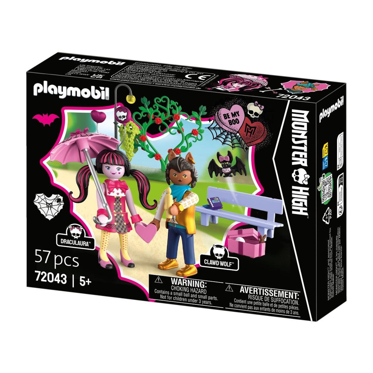 PLAYMOBIL 72043 Monster High : Rendez-vous de la Saint-Valentin