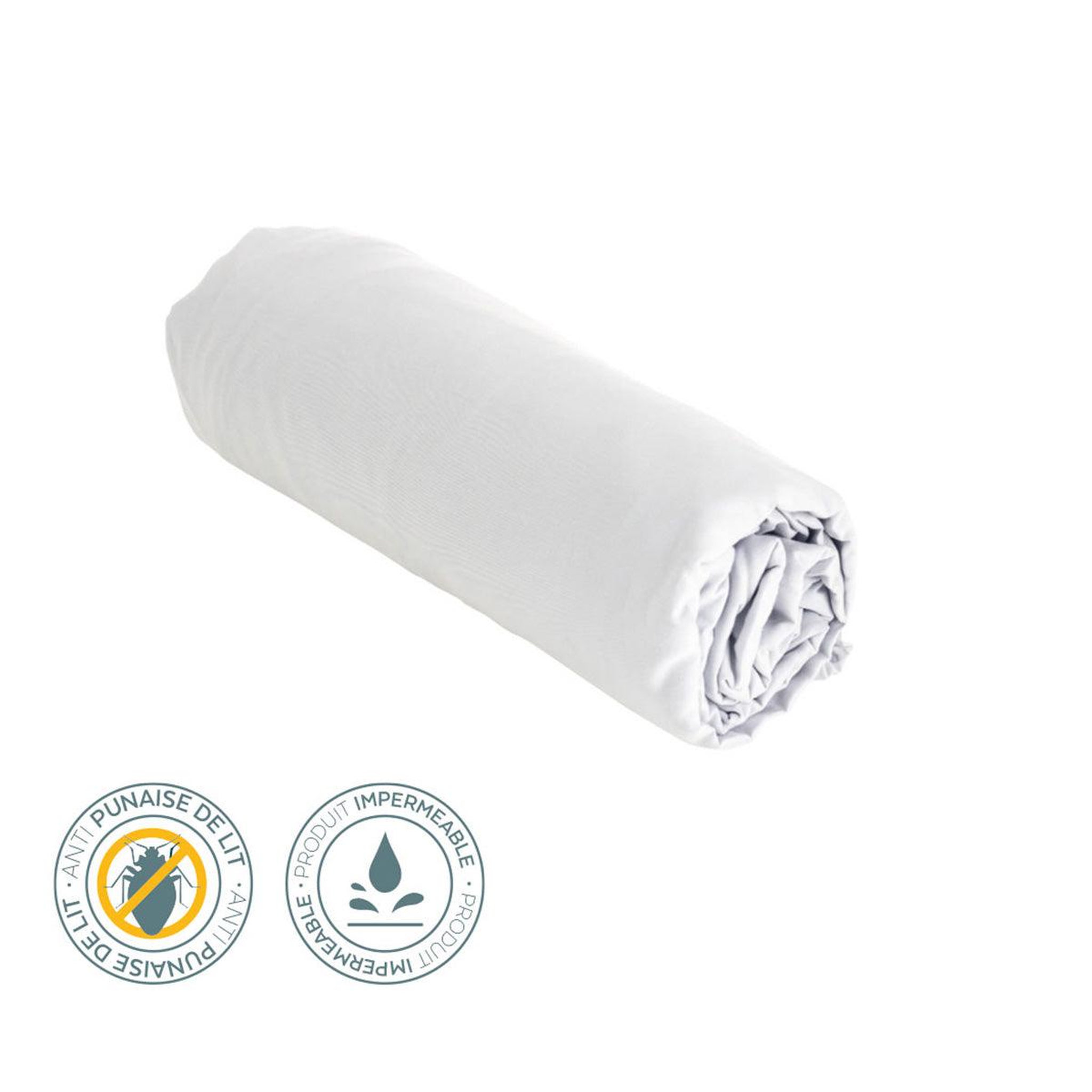 Voir la diapositive 3 : BELLECOUR Bellecour literie | protège matelas quietude | impermeable & anti-punaises