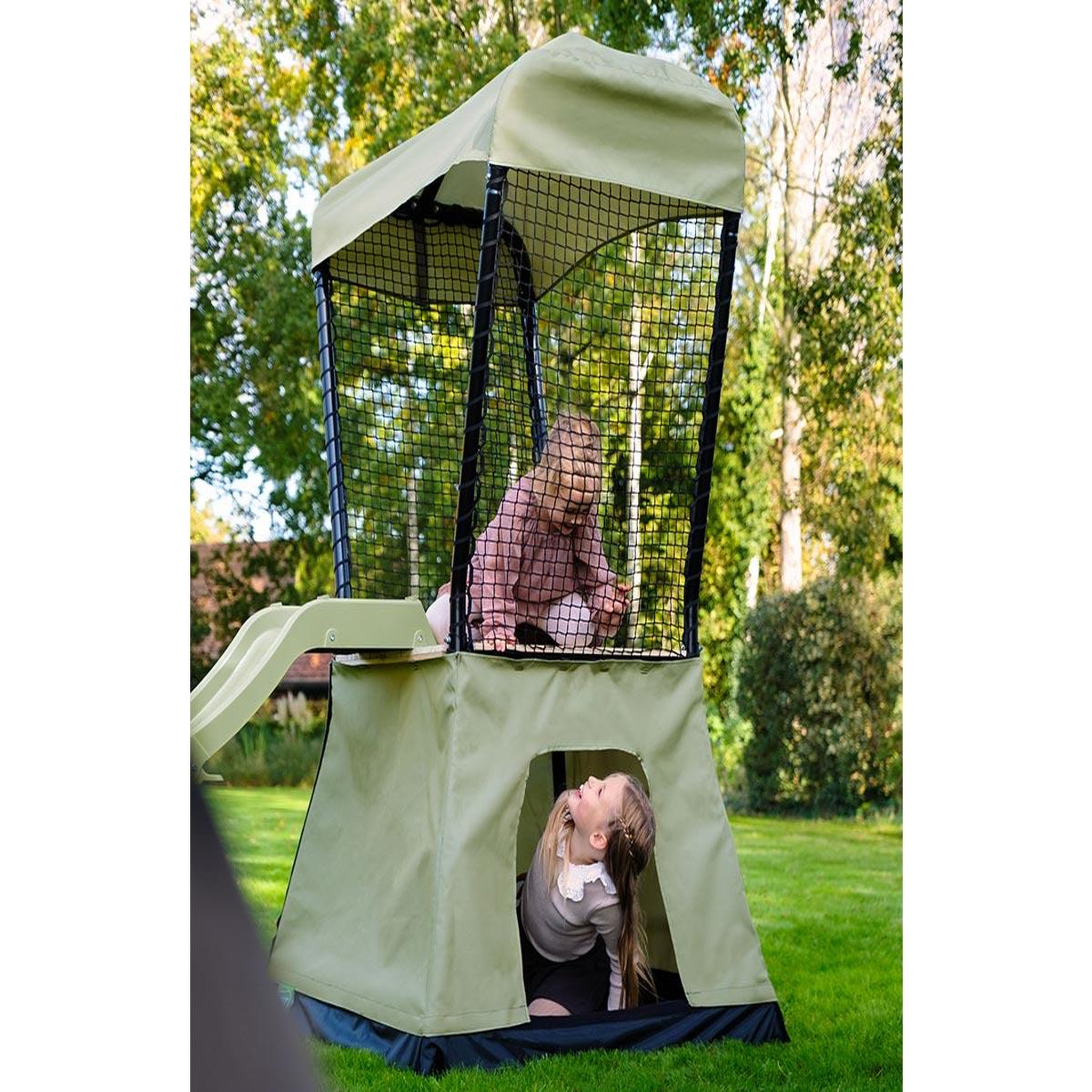 Voir la diapositive 4 : EXIT TOYS Aire de jeux ivy avec toboggan - exit toys