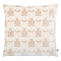 Voir la diapositive 1 : ATMOSPHERA Coussin Jacquard en Velours  Luna  40x40cm Beige Lin
