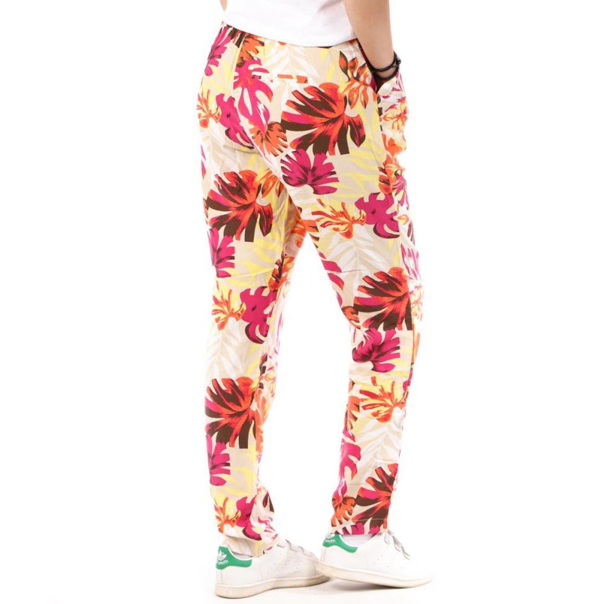 Only Pantalon  à fleurs Femme Only Nova Life