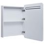 Voir la diapositive 5 : VIDAXL Armoire de salle de bain a miroir LED 60x11x80 cm