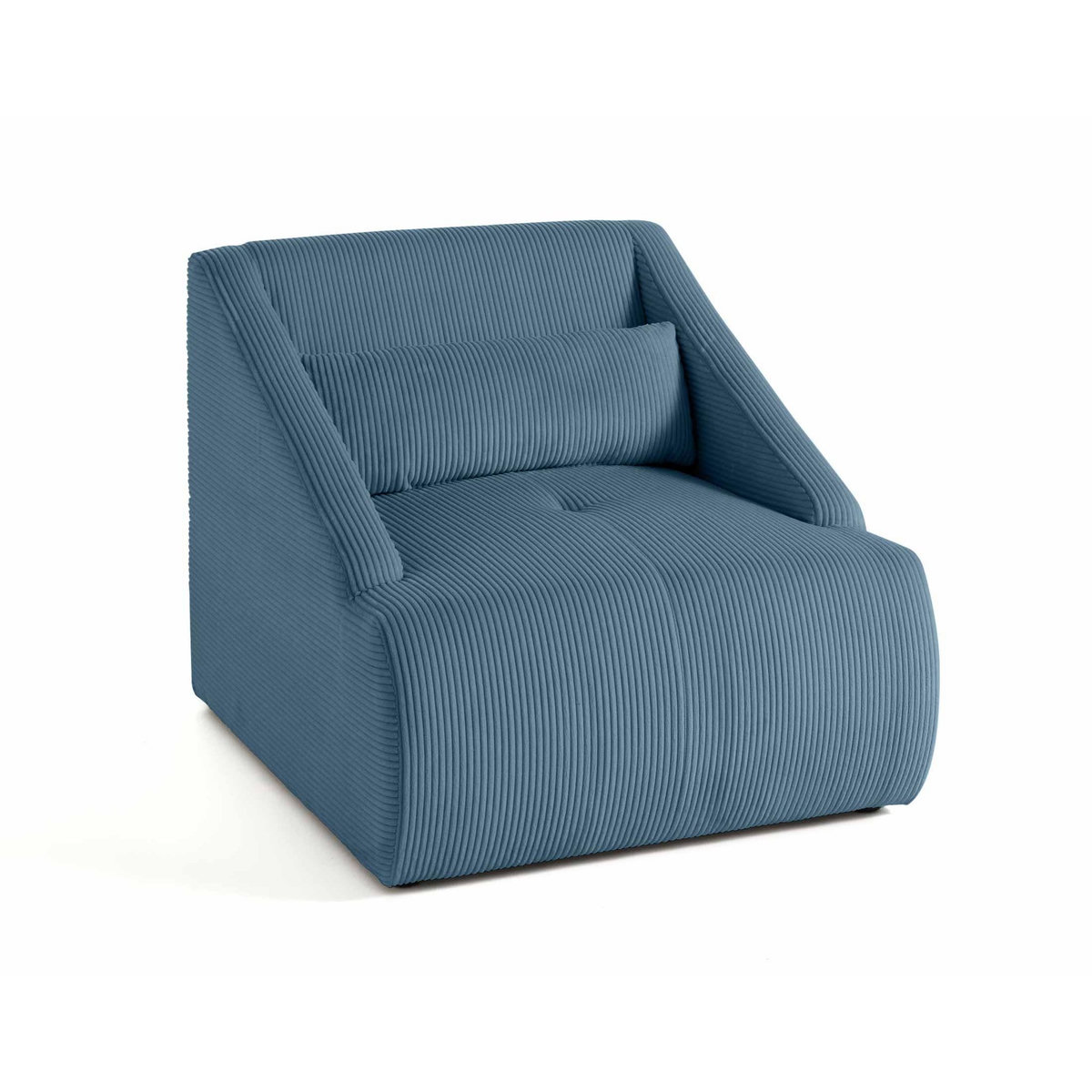 LISA DESIGN Onyx - fauteuil - en velours côtelé
