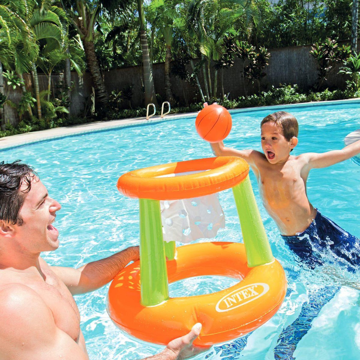 INTEX Jeu de Piscine Flottant  Panier  67cm Multicolore