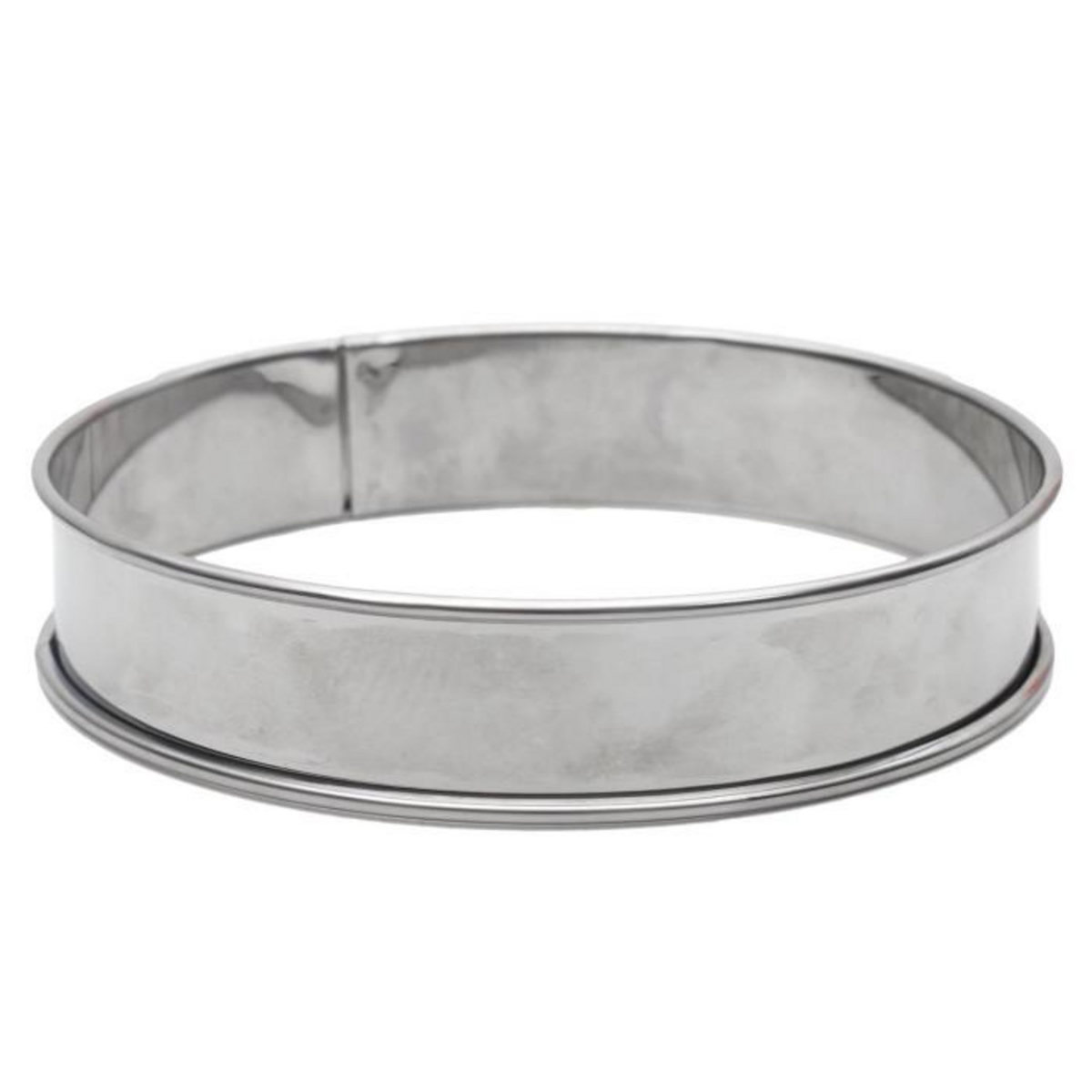 Paris Prix Lot de 2 Cercles à Tartelette  Mamie Lily  12cm Argent