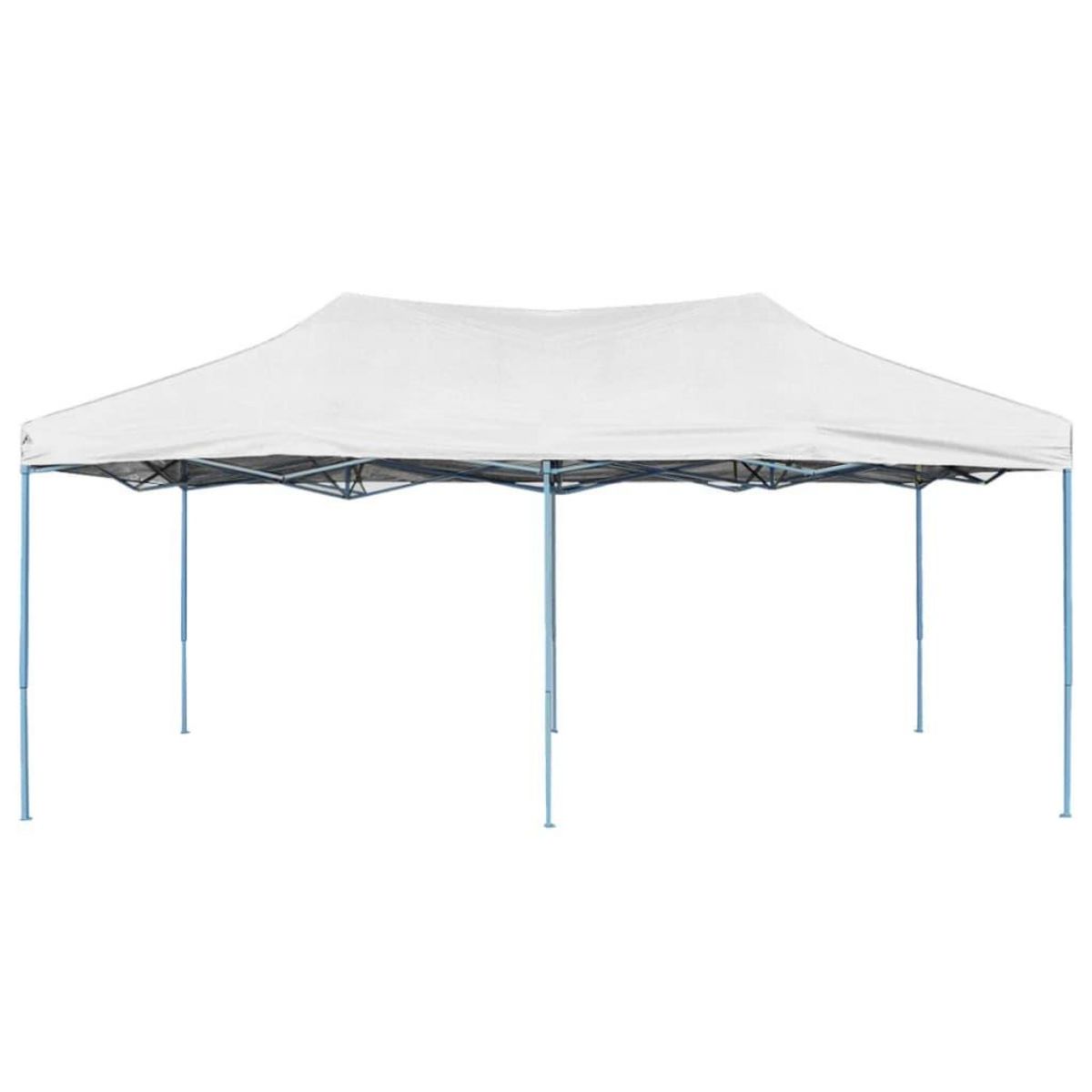VIDAXL Tente de reception pliable professionnelle 3x6 m Acier Blanc