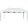 Voir la diapositive 2 : VIDAXL Tente de reception pliable professionnelle 3x6 m Acier Blanc